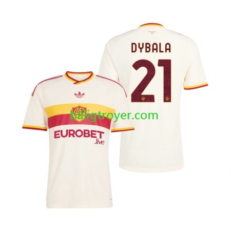 Billige Fotballdrakter AS Roma Paulo Dybala 21 Bortedraktsett 2026/27 Kortermet Billige Fotballdrakter AS Roma Paulo Dybala 21 Bortedraktsett 2026/27 Kortermet